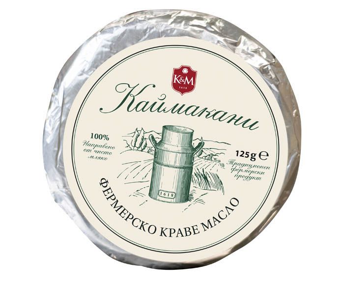 Фермерско краве масло Каймакани 125 г
