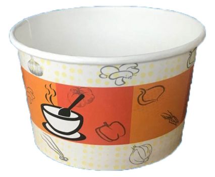 Картонена купа за супа 25 бр