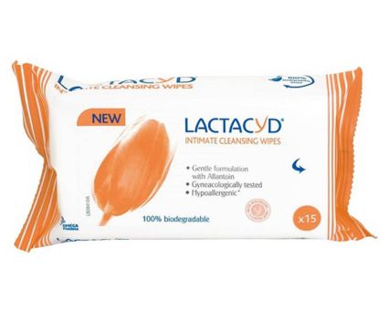 Интимни кърпички Lactacyd Allantoin 15 бр