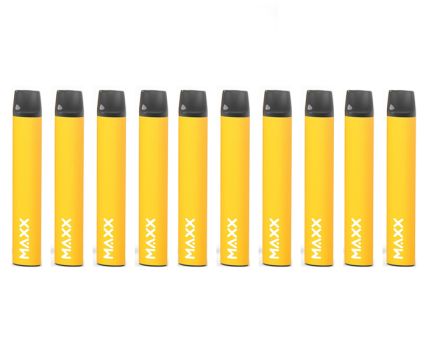 Електронен Стик Maxx Vape Yellow Манго - за Еднократна Употреба 10 бр