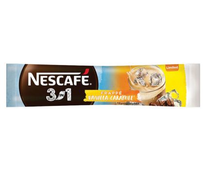 Nescafe Frappe Карамел и Ванилия 3в1 16 г 1 бр