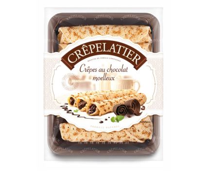 Палачинки с шоколадов пълнеж Crepelatier 360 г замразени
