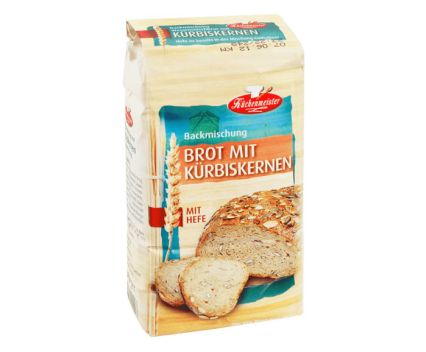 Смес за хляб с тиквени семки Kuchenmeister 500 г за 750 г хляб