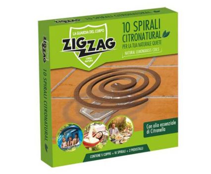 Zig Zag Citronatural Спирала срещу насекоми х10 броя
