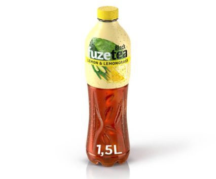Студен Чай Fuzetea Черен Чай с Лимон и Лимонена Трева 1.5 л