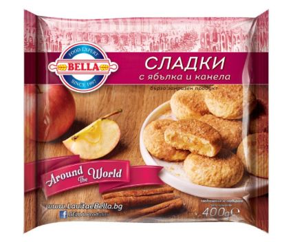 Замразени Сладки Bella с Ябълка и Канела 400 г