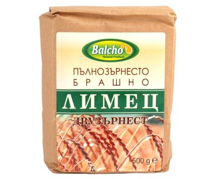 Пълнозърнесто Брашно от Двузърнест Лимец Balcho 500 г