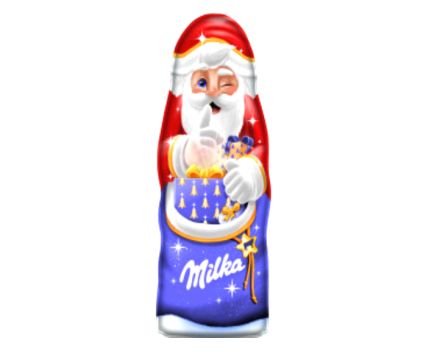 Шоколадова Фигура Дядо Коледа Milka 45 г