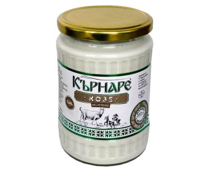 Кисело Мляко Козе Пълномаслено от Ферма Кърнаре 530 г