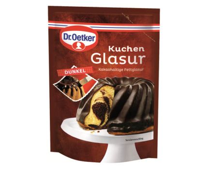 Глазура натурален шоколад Dr Oetker 125 г