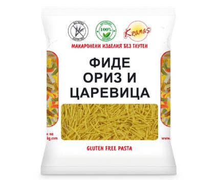 Фиде Kramas от Oриз и Царевица 250 г - Без Глутен