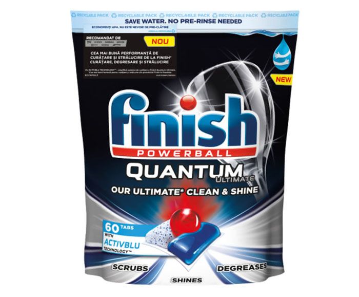 Таблетки за съдомиялна Finish Quantum Ultimate 60 бр