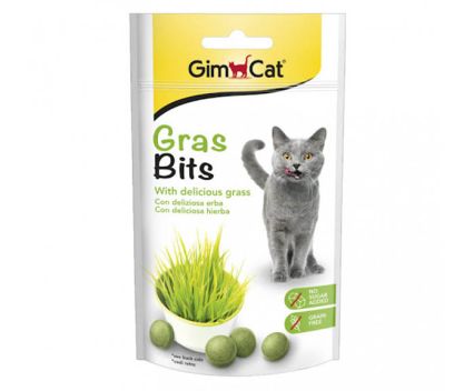 Котешка Трева на Таблетки GimCat Gras Bits 50 г
