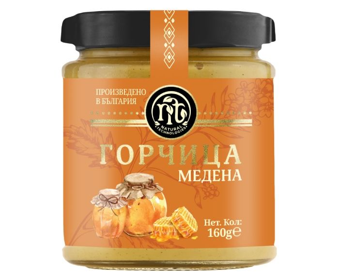 Горчица Natural Technologies Медена 160 г