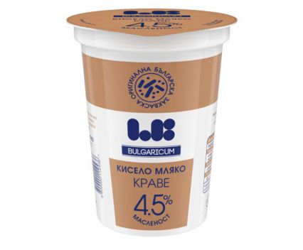 Краве Кисело Мляко LB Bulgaricum 4.5% 400 г