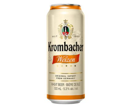 Бира Krombacher Weizen 5.3% 500 мл