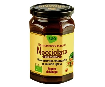 Био какаов крем с лешници без мляко Nocciolata 270 г