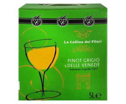 Бяло Вино Le Colline dei Filari Pinot Grigio Delle Venezie 5 л