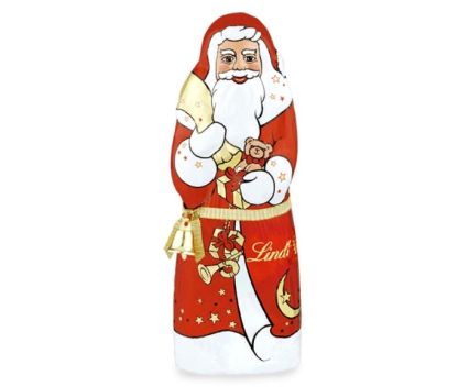 Шоколадова Фигура Дядо Коледа Lindt 125 г