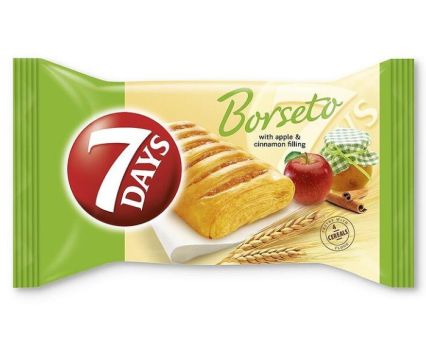 Щрудел 7 Days Borseto Ябълка и Канела 80 г