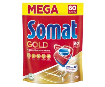 Таблетки за Съдомиялна Машина Somat Gold 60 бр