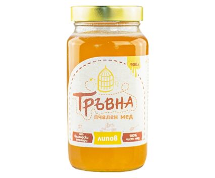 Пчелен Мед Липов Тръвна 900 г