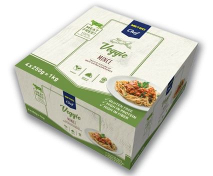 Замразена Веган Кайма Veggie Metro Chef 4 х 250 г - Без Глутен