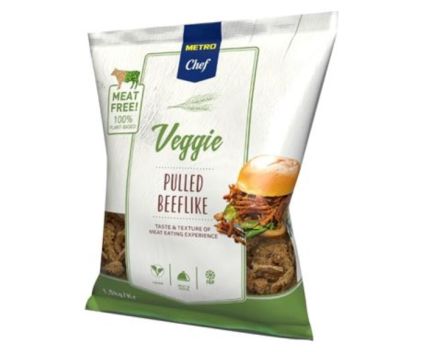 Замразени Веган Дърпани Късчета Beeflike Veggie Metro Chef 1.5 кг