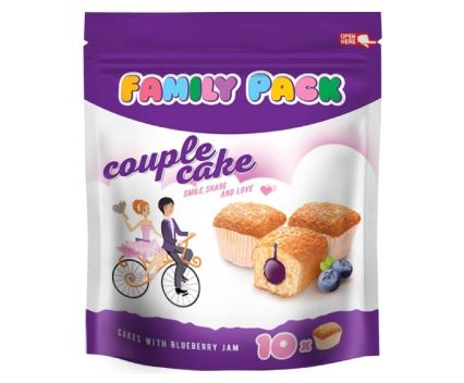 Мини Кексчета Couple Cake Family Pack Боровинка 200 г
