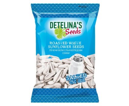 Печени Бели Слънчогледови Семки със Сол Detelina's 75 г