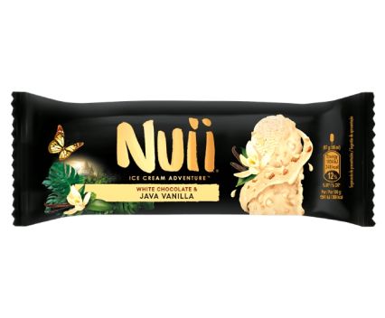Сладолед Nuii White Chocolate & Java Vanilla 90 мл