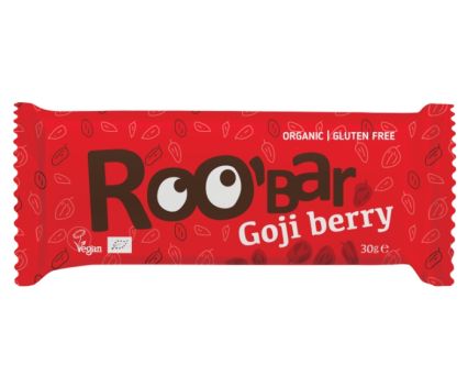 Десертен Блок с Годжи Бери Roo'Bar 30 г - Без Глутен