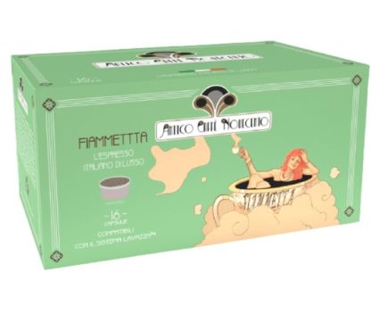 Кафе Капсули Antico Caffе Novecento Fiammetta Blend Съвместими с Lavazza Espresso Point 16 бр