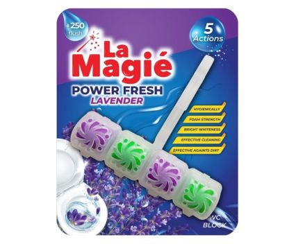 Ароматизатор за Тоалетна Чиния La Magie Лавандула 40 г