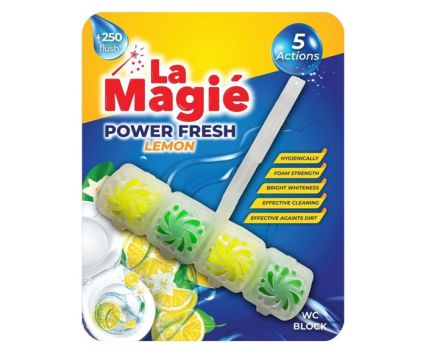 Ароматизатор за Тоалетна Чиния La Magie Лимон 40 гр