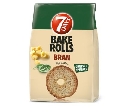 Bake Rolls Bran 7 Days Сирене и Спанак 80 г