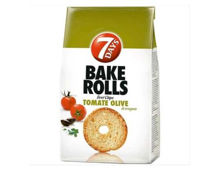 Bake Rolls 7 Days с Домати, Маслини и Риган 80 г