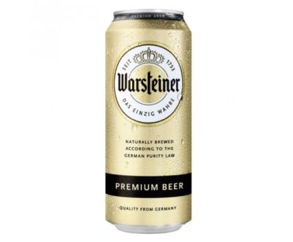 Бира Warsteiner Premium Beer 4.8% Кен 500 мл