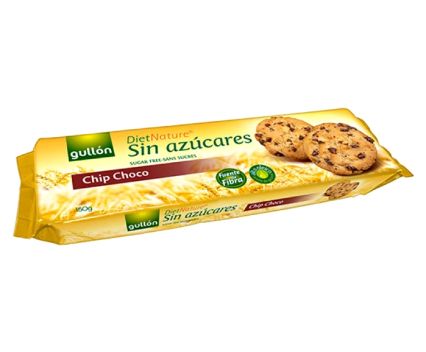 Бисквити Gullon DietNatire Chip Choco Без Захар 150 г