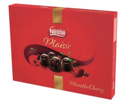 Шоколадови Бонбони Пияна Вишна Plaisir Nestle 158 г