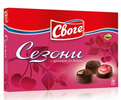 Шоколадови Бонбони Сезони Вишна Своге 160 г
