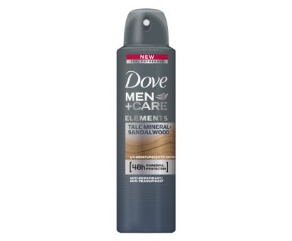 Дезодорант Против Изпотяване Dove Men Mineral & Sandalwood 150 мл