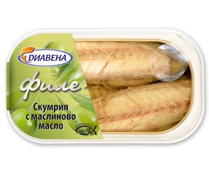 Филе Скумрия с Маслиново Масло Диавена 115 г