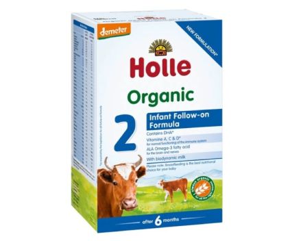 Био Преходно Краве Мляко след 6-ия Месец Holle Формула 2 600 г