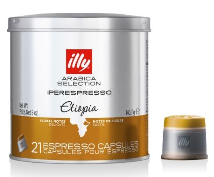 Кафе Капсули illy Arabica Selection iperEspresso Etiopia 21 бр