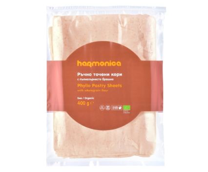 Био Пълнозърнести Кори Harmonica за Баница 400 г