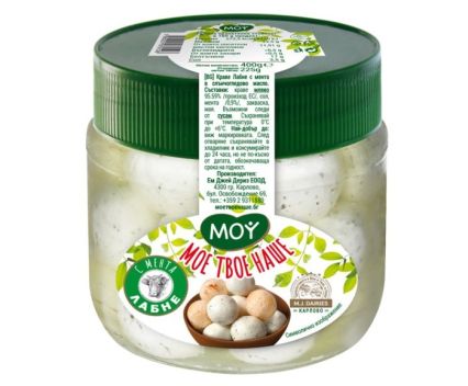 Лабне от Краве Мляко с Мента Мое Твое Наше 225 г