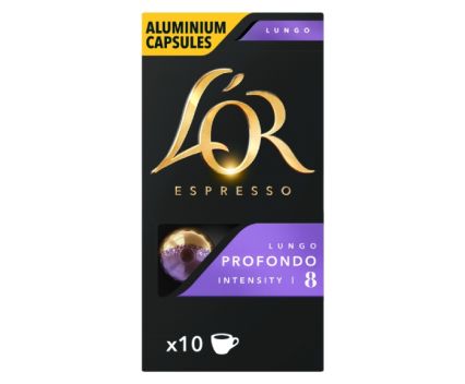 Кафе Капсули L'OR Espresso Lungo Profondo Съвместими с Nespresso 10 бр