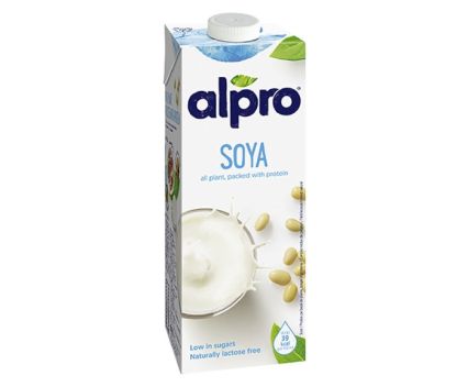 Соева Веган Напитка с Калций Alpro Подсладена Без Глутен, Без Лактоза 1 л