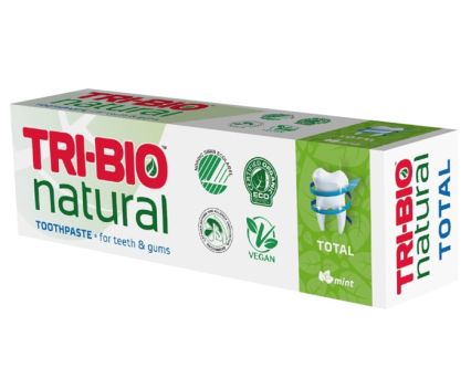 Натурална Еко Паста за Зъби Tri Bio Total 75 мл